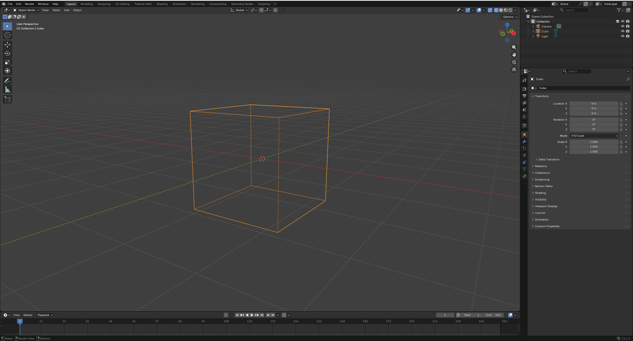 Blender wireframe mode for checking mesh structure