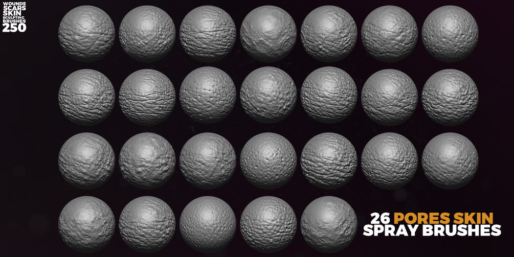 Scar and skin damage brush preview.