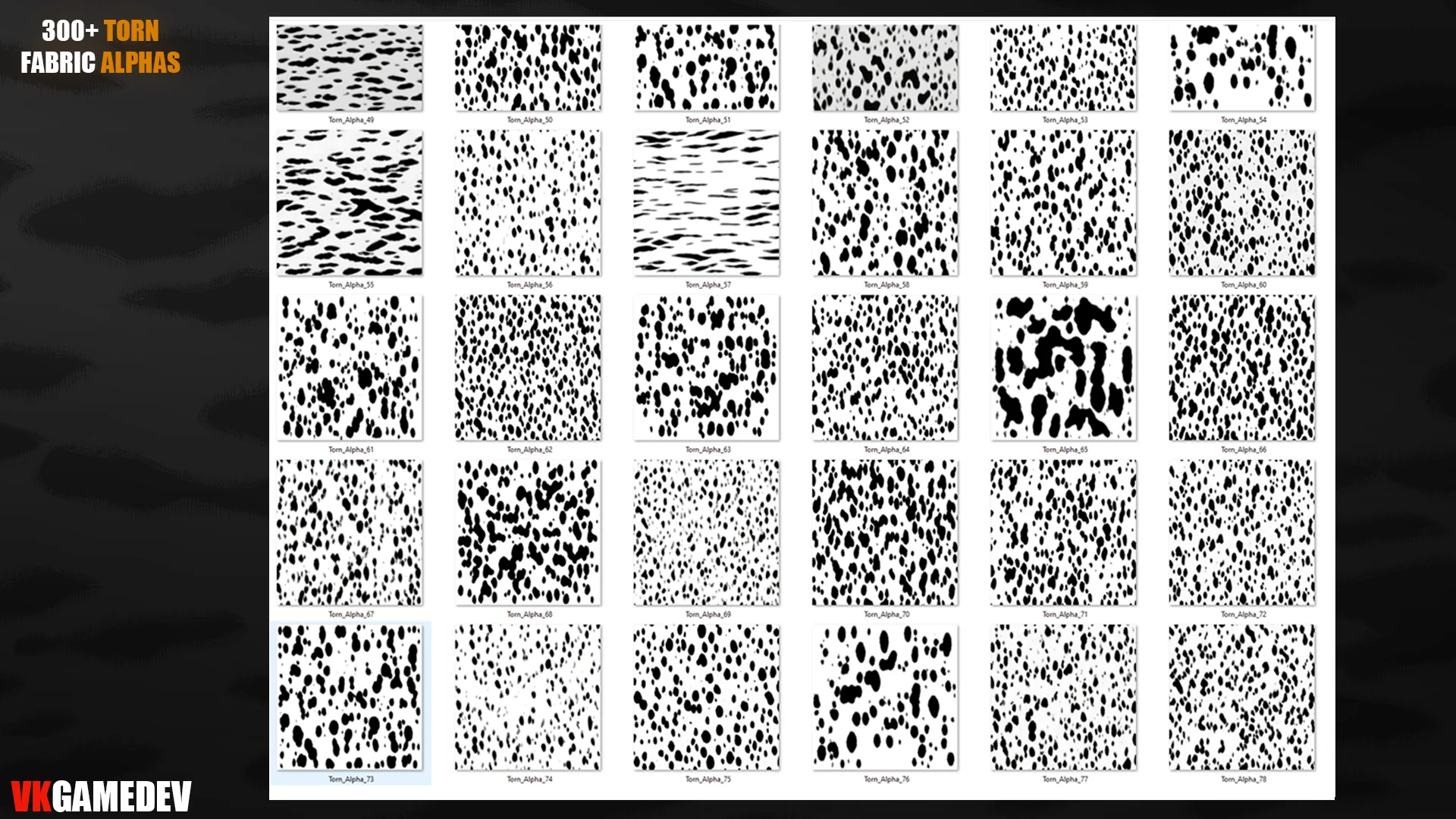 300+ Torn Fabric Alphas for Blender & Substance preview 4
