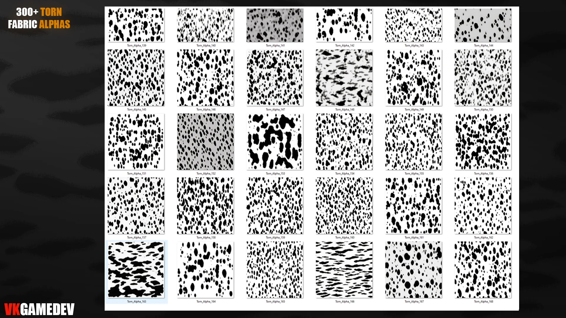 300+ Torn Fabric Alphas for Blender & Substance preview 6
