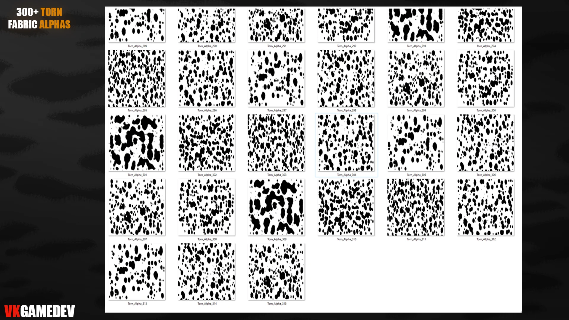 300+ Torn Fabric Alphas for Blender & Substance preview 9