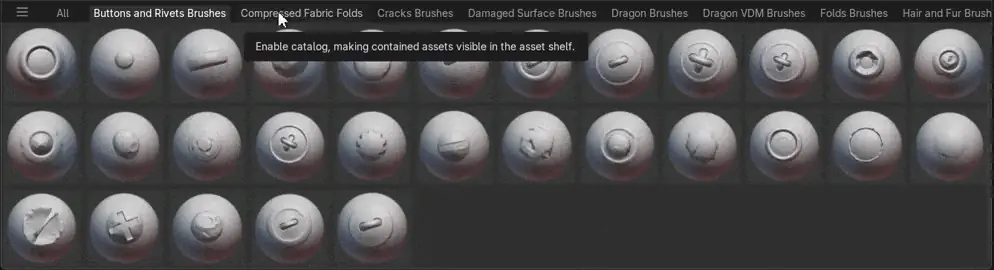 Blender Asset Browser preview