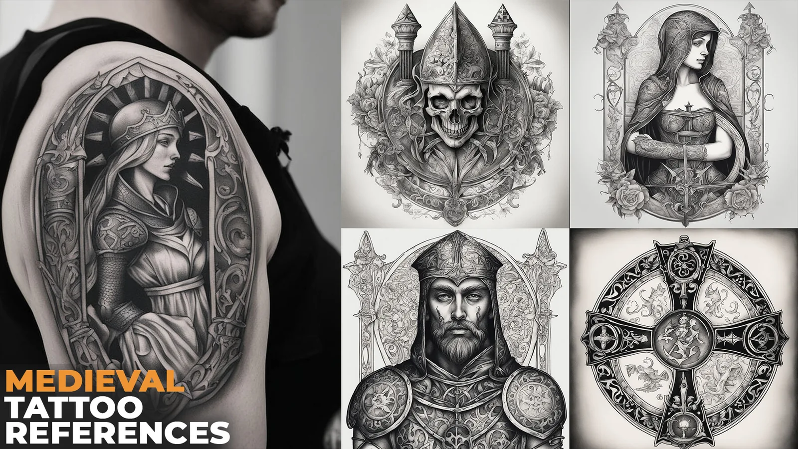 350+ Medieval Tattoo References