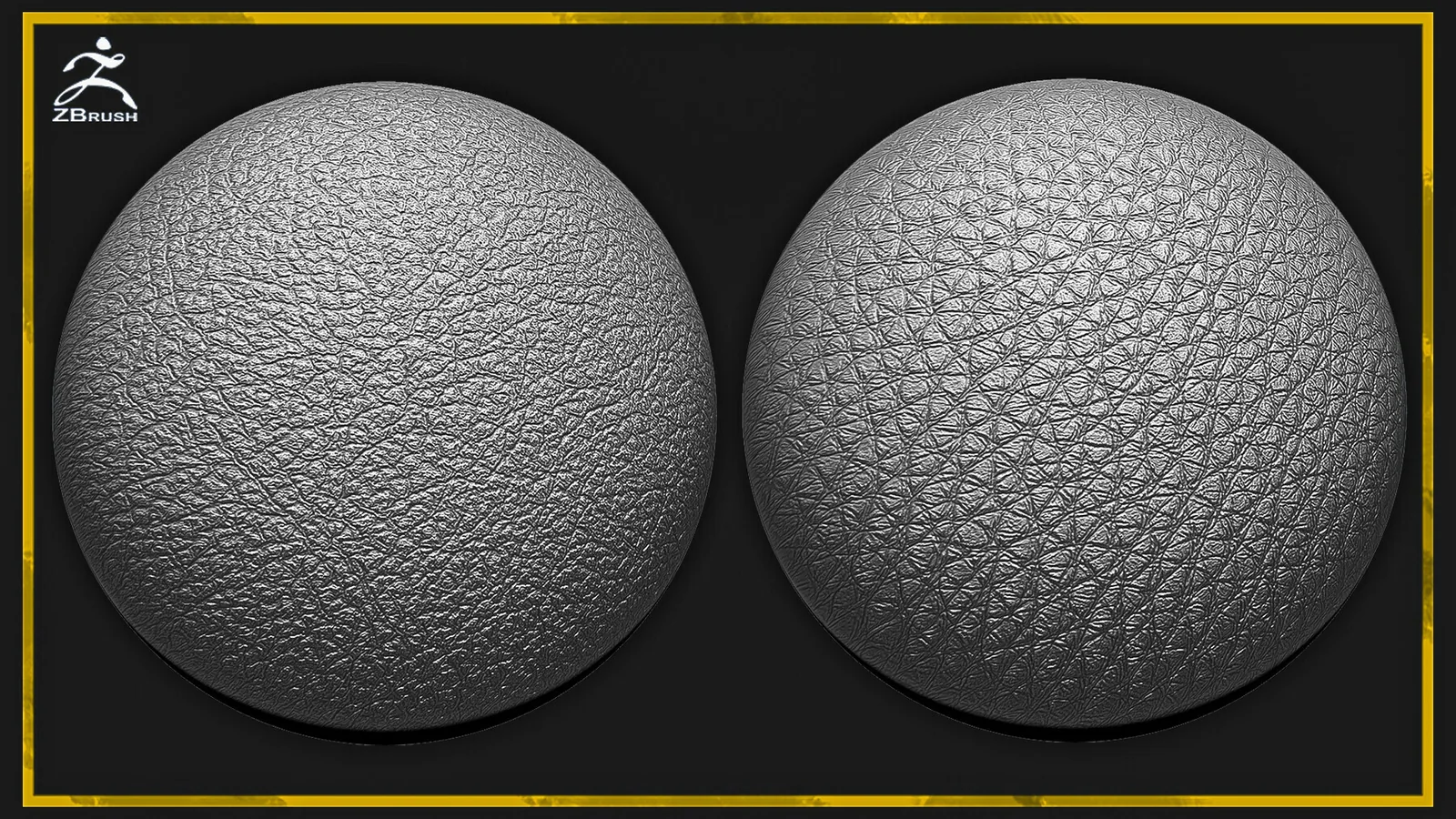 20 Leather Alphas Vol.6 (ZBrush, Substance, 2K) preview 1