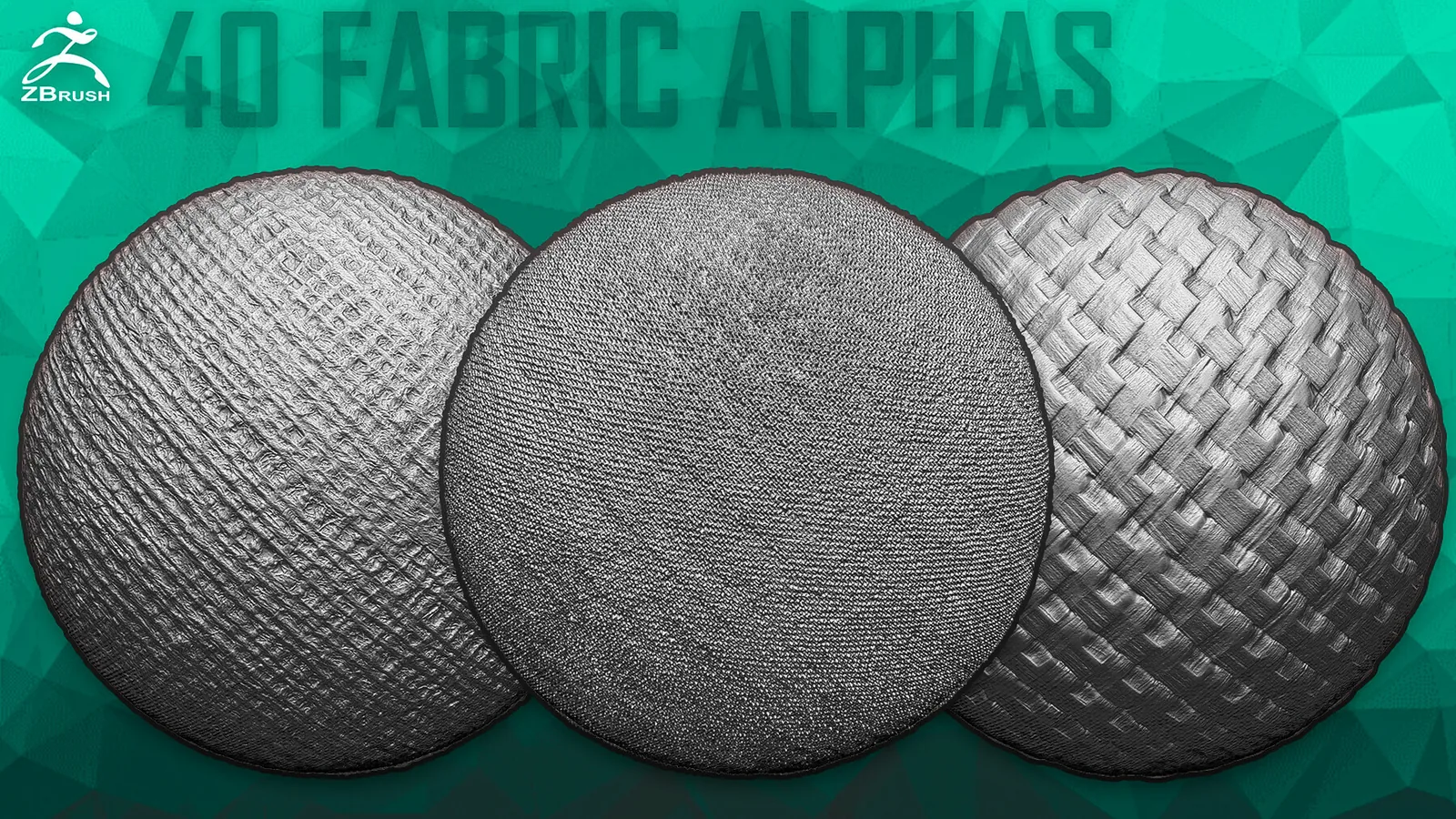 40 Fabric Alphas Vol.10 (ZBrush, Substance) preview 1