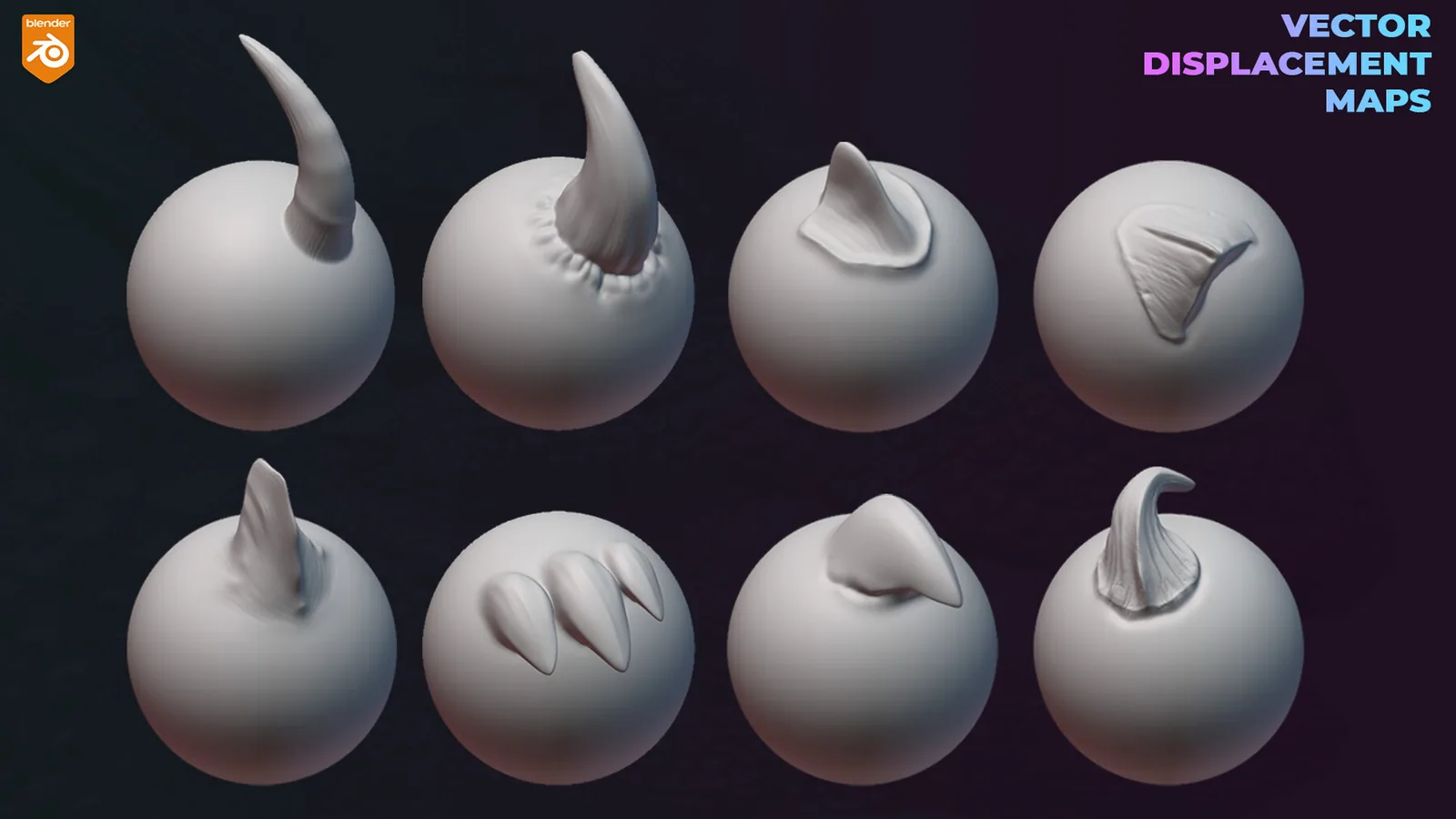 Blender VDM Dragon Brushes preview 2