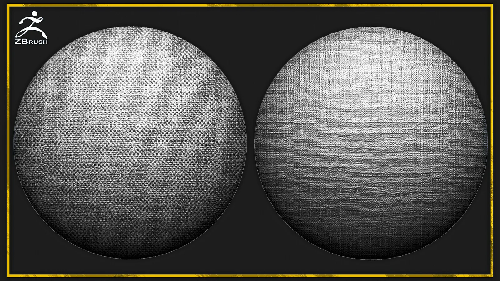 14 Fabric Tileable Alphas Vol.8 (ZBrush, Substance, 2K) preview 3