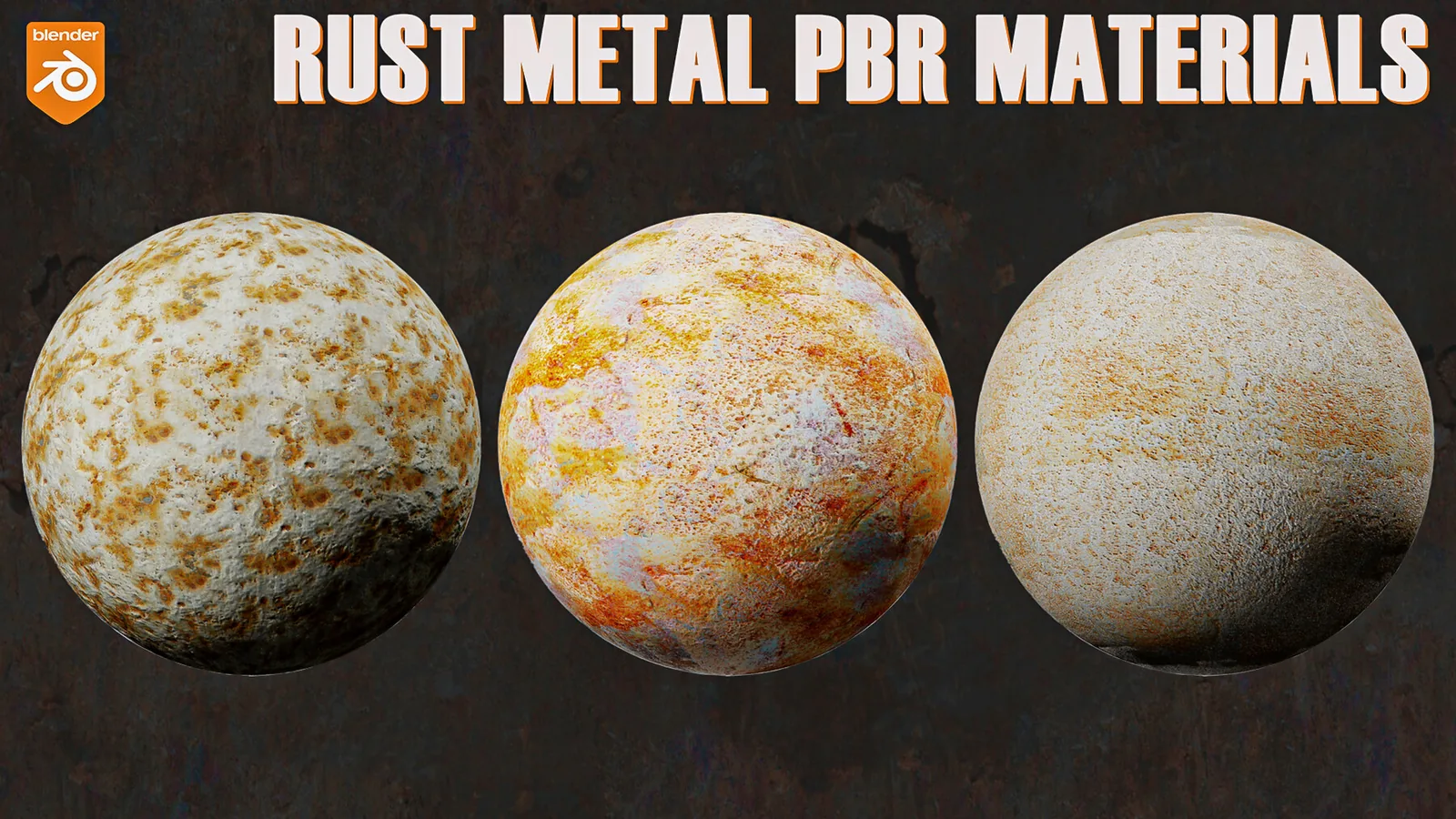 30 Rusty Metal Blender Materials (Cycles, Eevee) preview 2