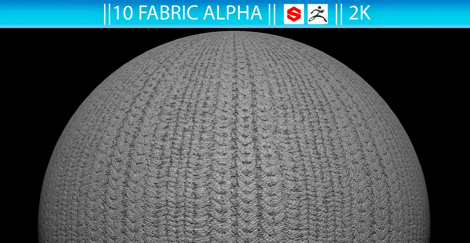 10 Fabric Alphas for ZBrush vol. 1 preview 1