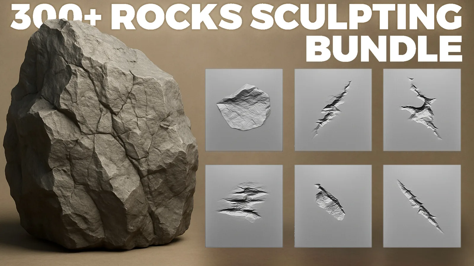 300+ Rock Alpha Brushes