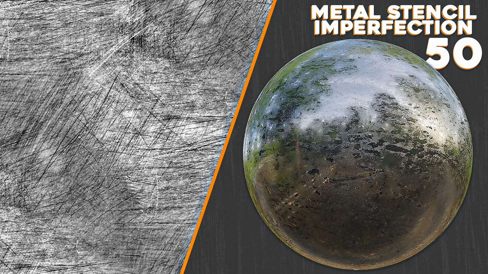 50 Metal Stencil Imperfection Seamless