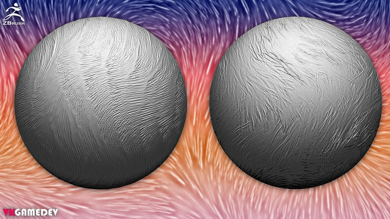 15 Fur Alphas for ZBrush (Tileable) preview 2