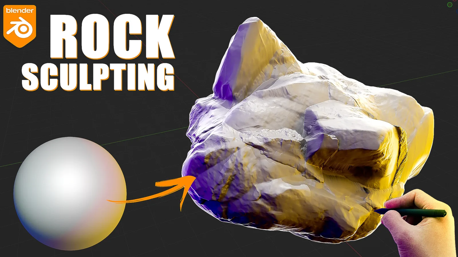 Rock Blender Sculpting Brushes Vol.2