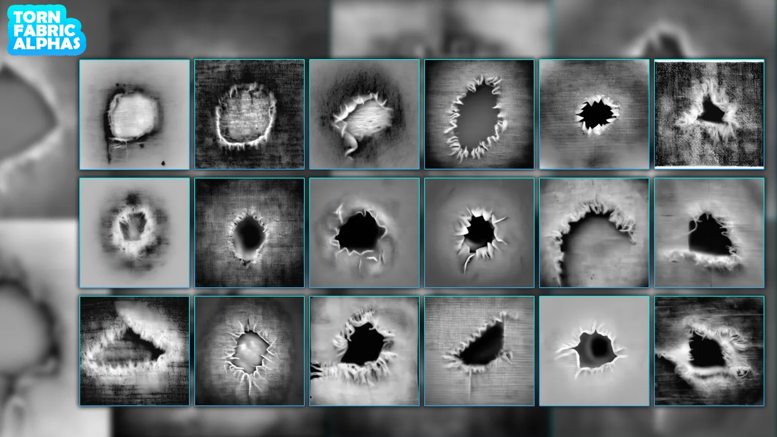 Torn Fabric Alphas preview 1
