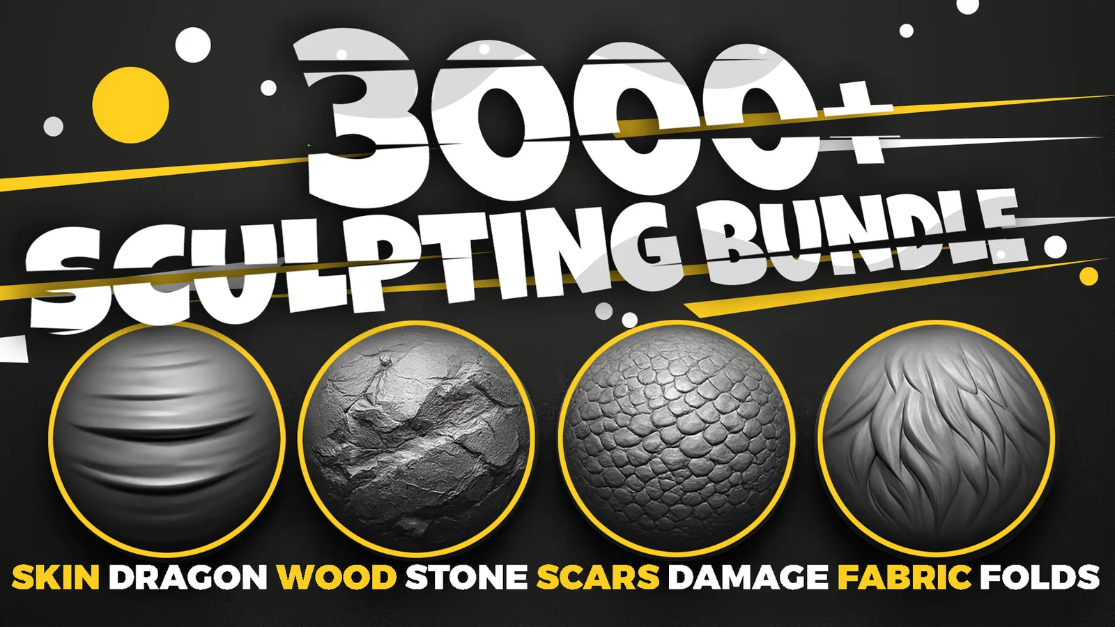 3000+ Sculpting Brushes Bundle