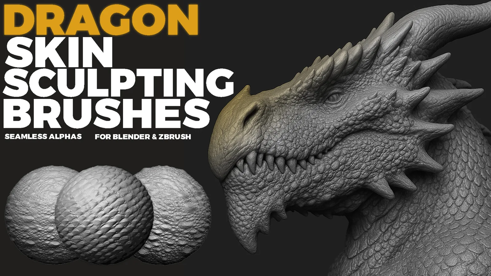 102 Dragon Skin Brushes with 4K alphas