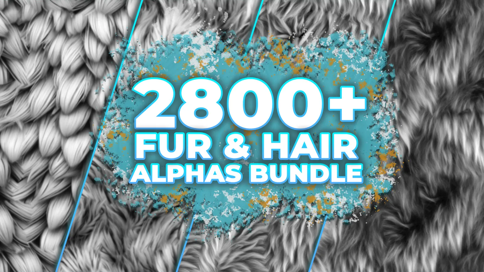 2800+ Fur and Hair Alphas Bundle