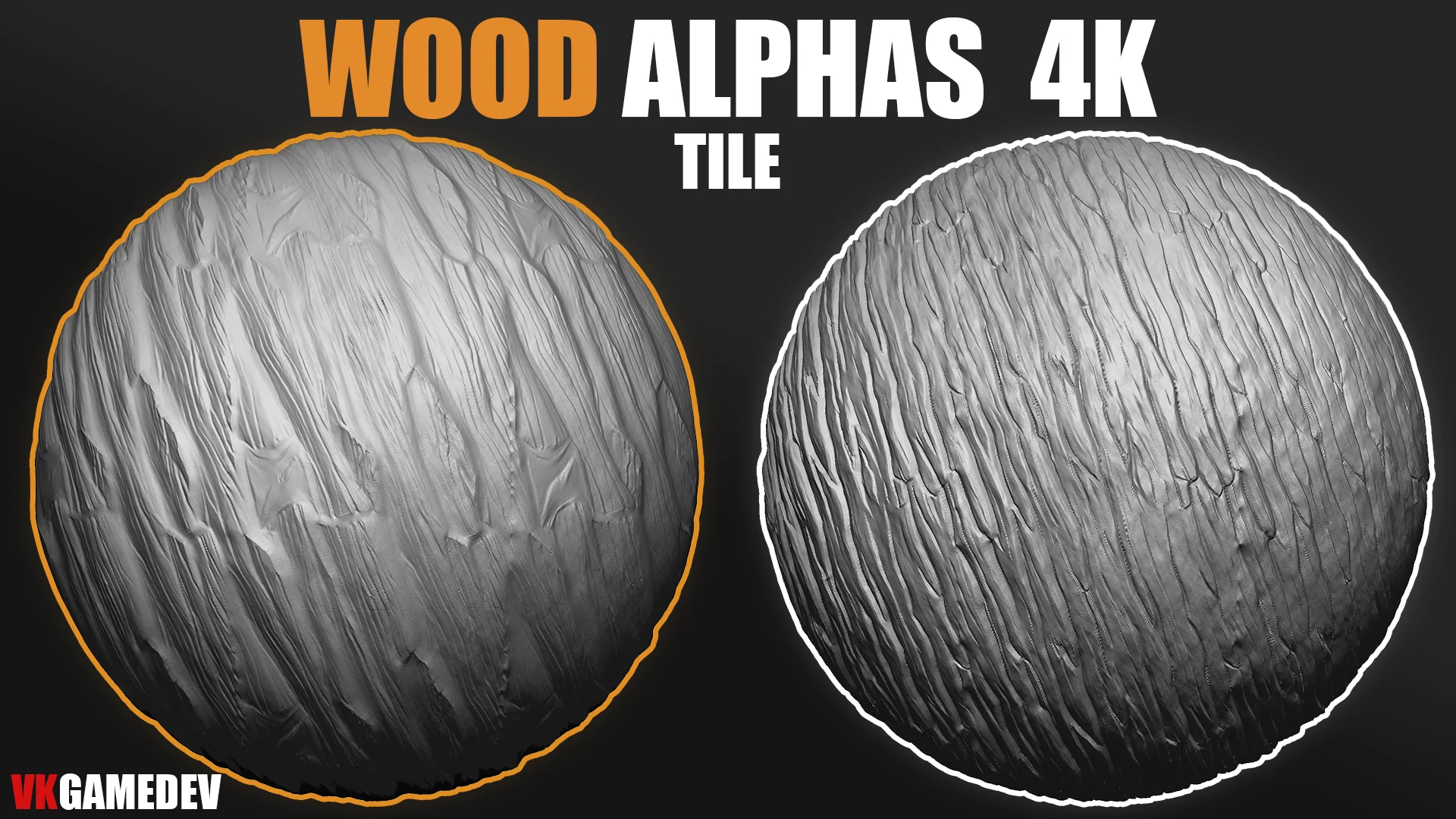 Wood Seamless Alphas Displacement Maps for ZBrush & Blender preview 2