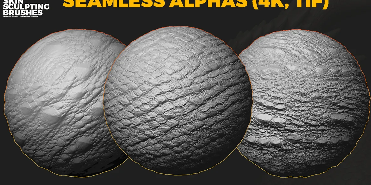 Dragon skin brushes preview 4